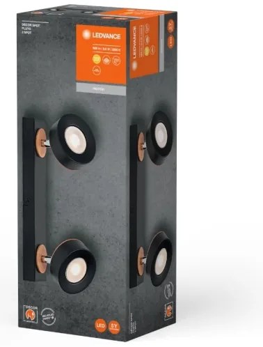 Ledvance - LED Bodové svietidlo DECOR PLUTO 2xLED/4,8W/230V