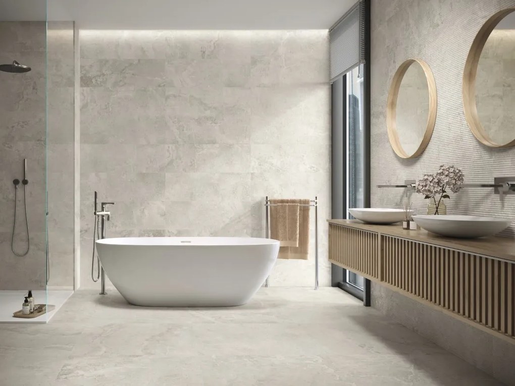 Dlažba Dome Bone 120x120 R
