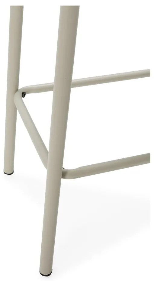 Krémovobiele barové stoličky v súprave 2 ks (výška sedadla 65 cm) Abba – Marckeric