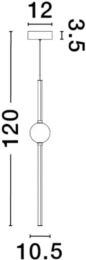 Rustikálny luster Acrobat 105