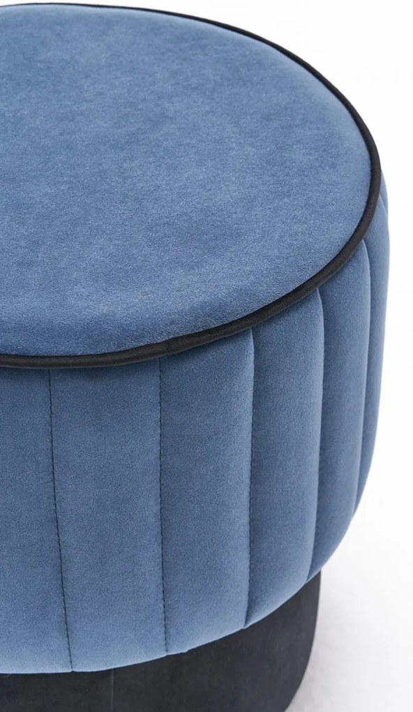 Stolička Rose Pouf Blue