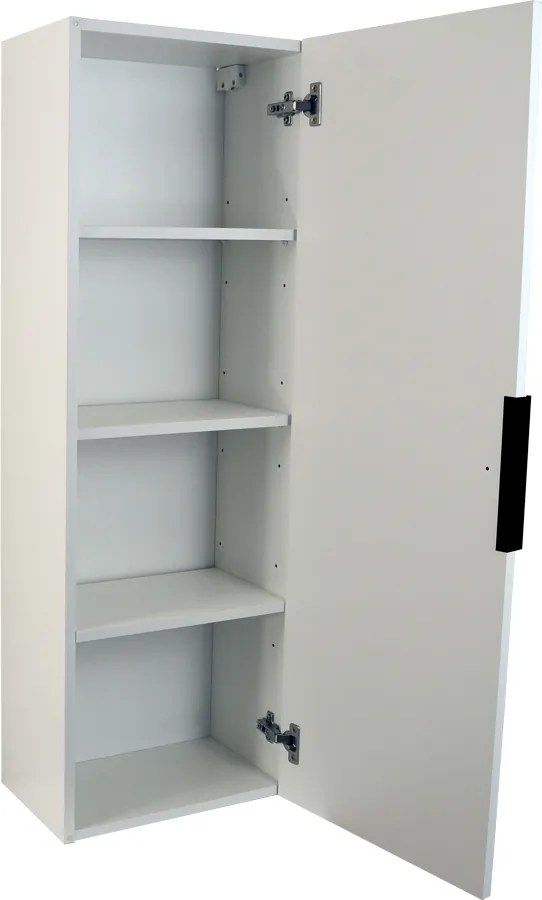 Comodo Doplnková kúpeľňová skrinka vysoká Tina W V 40 biela