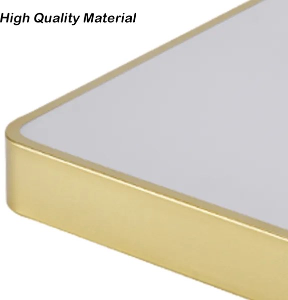 BRILAGI-LED stmievateľné stropné svietidlo POOL SQUARE LED/36W/230V 3000-6000K 40x40 cm zlaté + diaľkové ovládanie