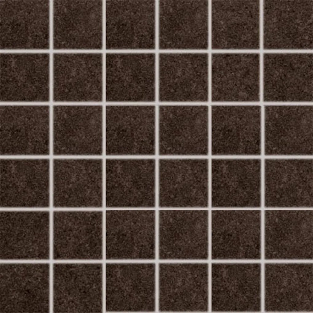 Mozaika Rako Rock hnedá 30x30 cm mat DDM06637.1
