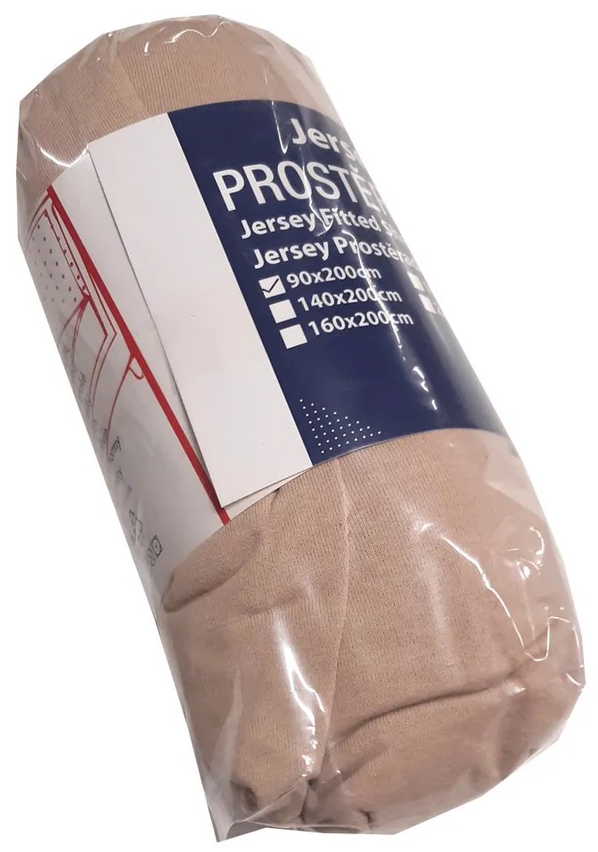 Homa jersey plachta cappuccino