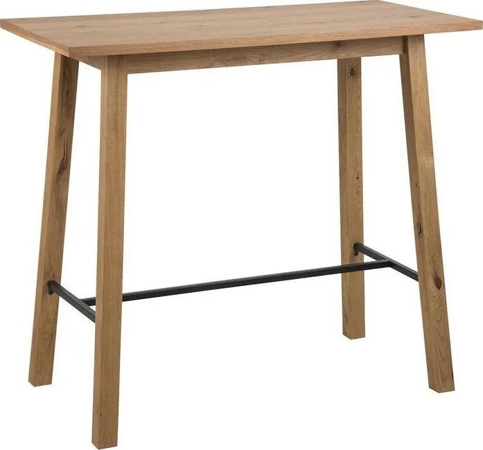 jedálenský barový stôl ESTUS 117x58 cm - prírodné drevo