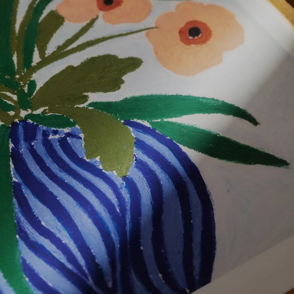 The Poster Club Plagát Cerulean Still Life by Anine Cecilia Iversen A5 mini