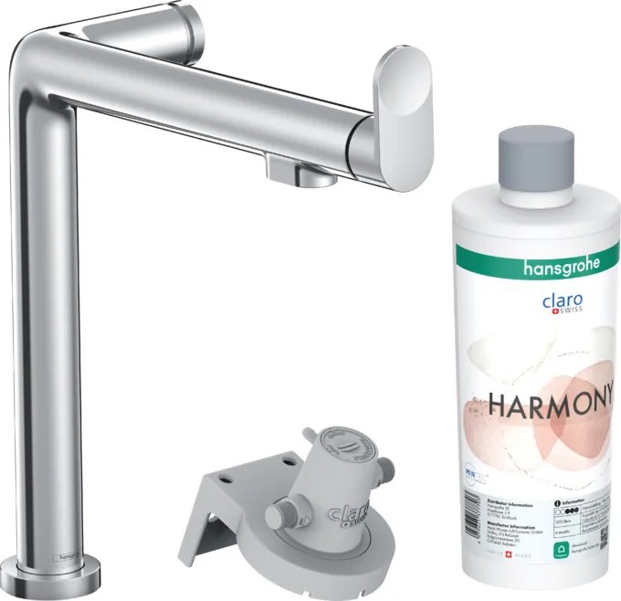 Hansgrohe Aqittura M91, filterSystem 240, 1jet, štartovacia sada, chrómová, HAN-76802000