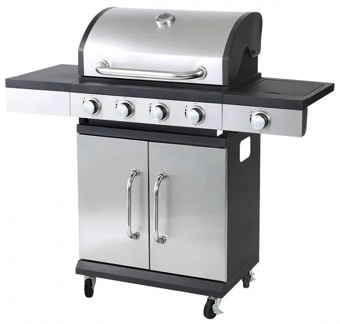 Strend Pro Plynový gril 4+1 horáky 13,7 kW BBQ Forbes