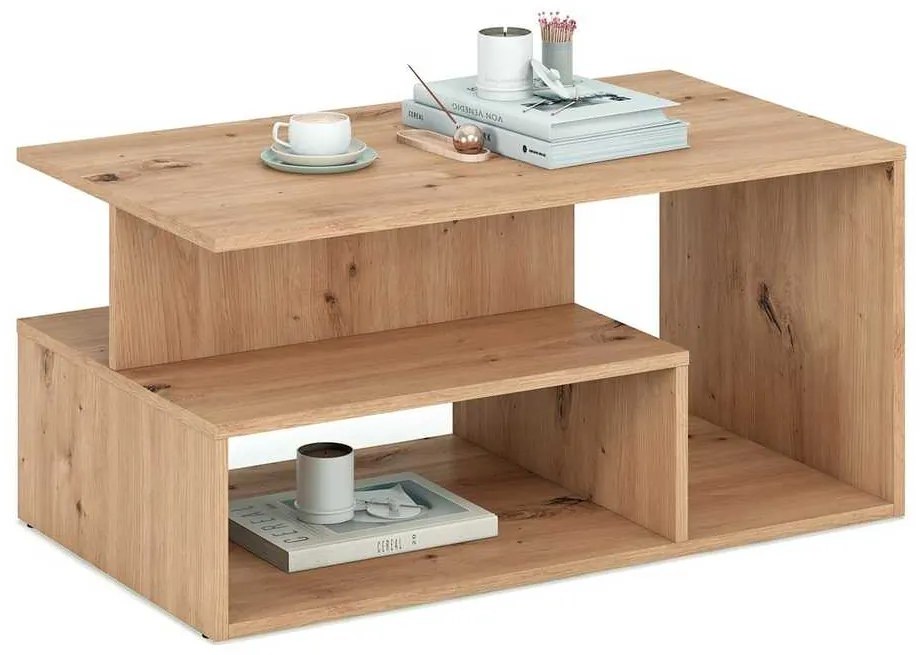 Konferenčný stolík Bardia, dub artisan