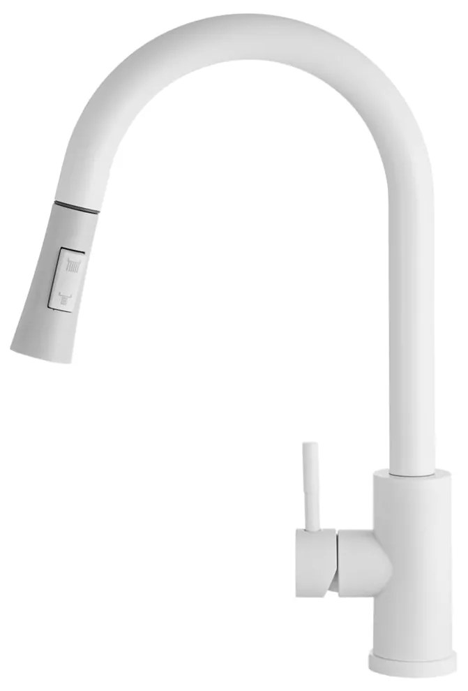 Gamma Taru Slim, vysoká drezová batéria h-400, biela, GMA-BTS-WH