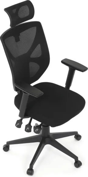 Kancelárska stolička čierna KA-Q8250 BK