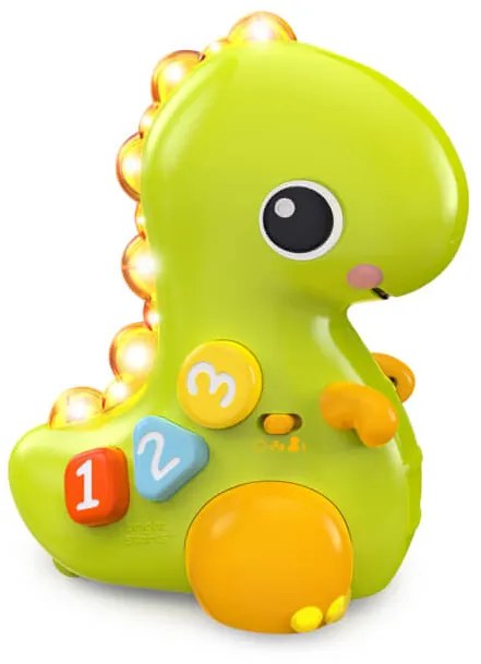 Hračka hudební světelná pohyblivá Dino, 6m+