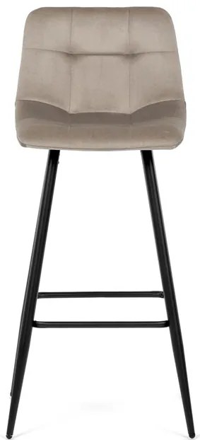 Autronic BONTEC Barová stolička, hnedá, látka, AUB-X7015 CAP2 Farba: Šedá