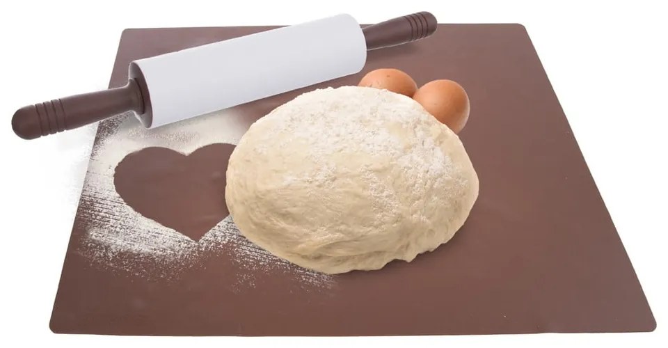 Silikónová kuchynská podložka na vaľkanie cesta 40x50 cm – Orion
