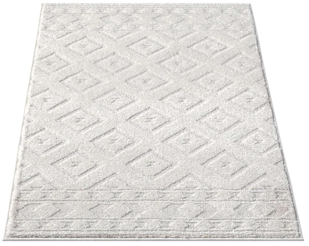 Dekorstudio Moderný koberec LOUNGE 9999 - krémový Rozmer koberca: 120x170cm