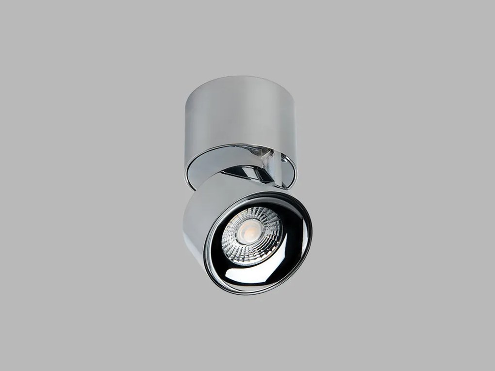 LED2 11508255 KLIP ON stropné bodové povrchové svietidlo LED D77mm 11W/770lm 2700K chrómová