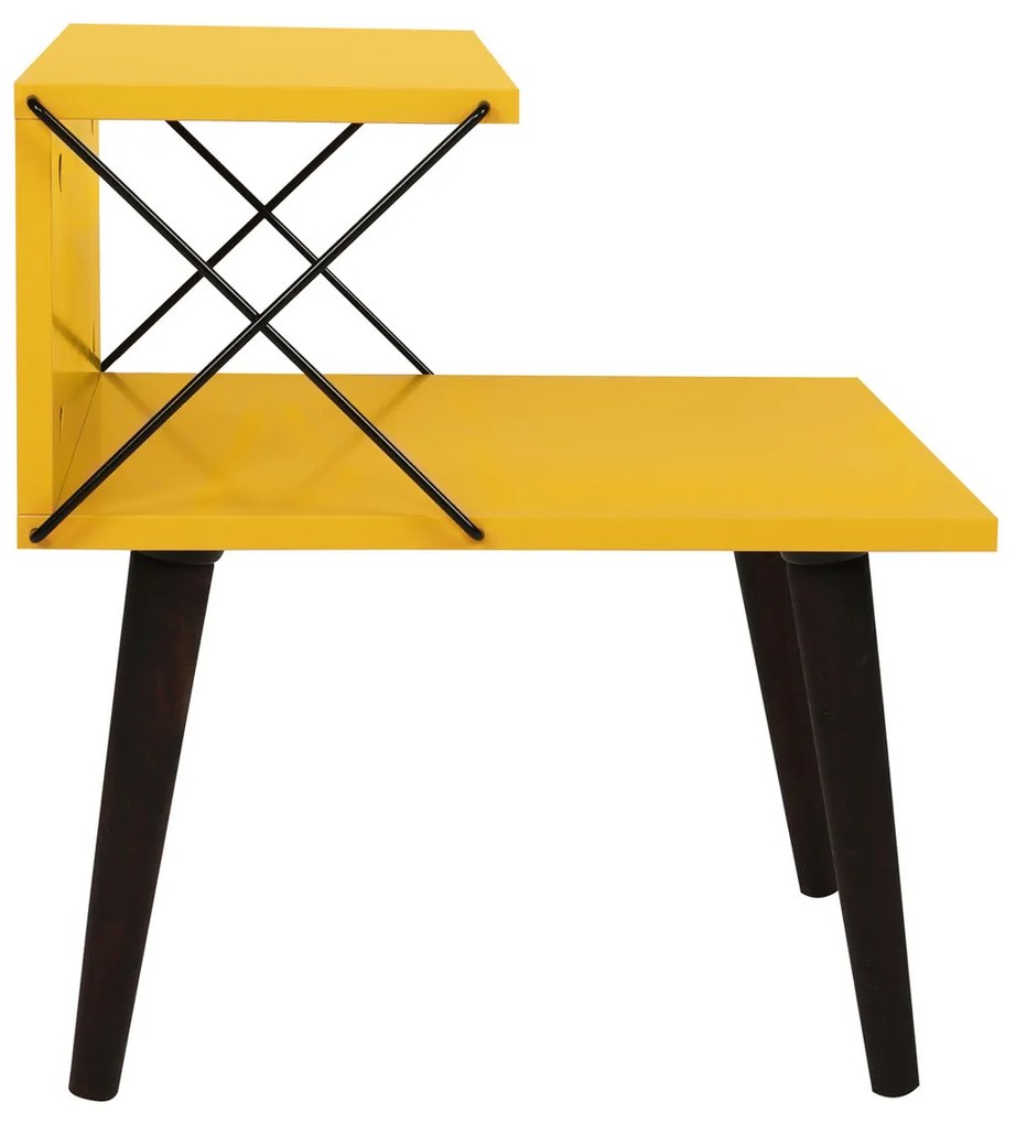 Nočný stolík Cross Yellow