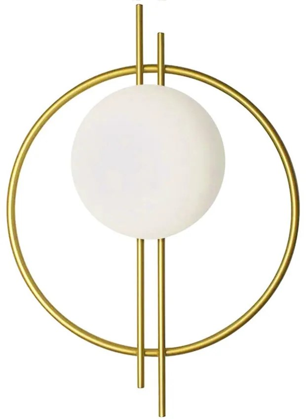 Toolight Toolight, LED nástenné svietidlo 50cm APP1436-W, zlatá, OSW-05052