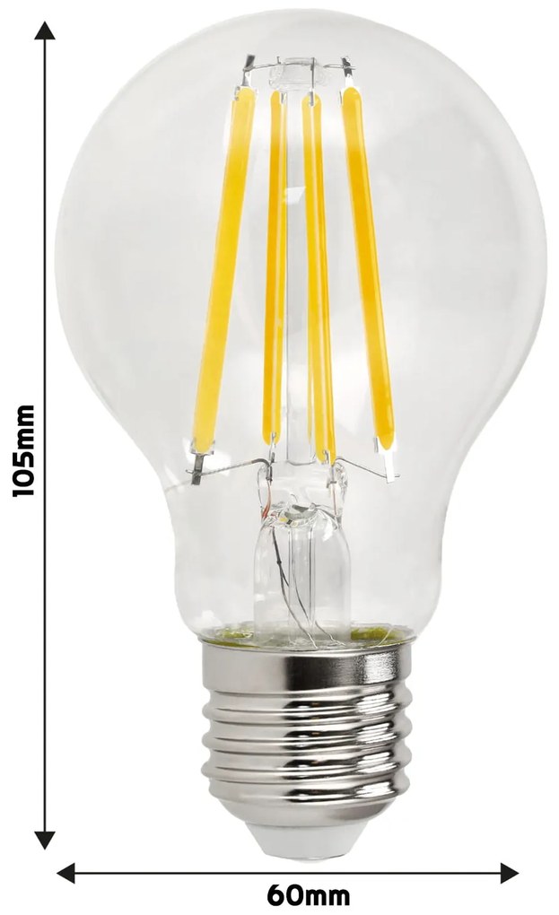 BERGE LED žiarovka E27 A60 10W neutrálna biela