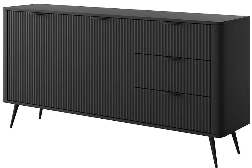 Komoda Lante 163 2D3S black