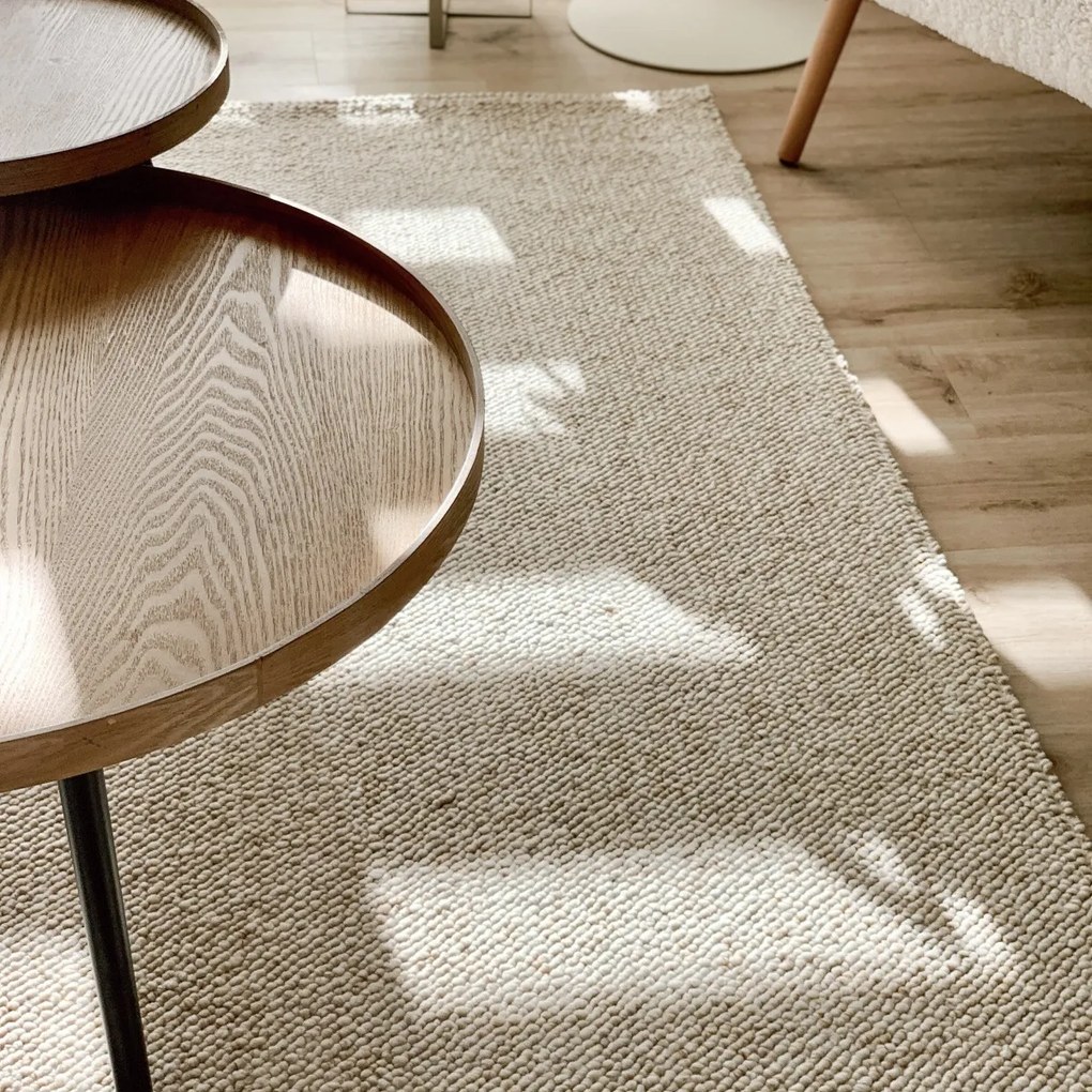 ELLE Decoration, Behúň Wolly Ultra 106228 Cream z kolekcie Elle, 80x240, biela, obývacia izba