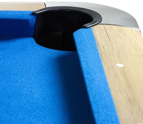 GamesPlanet® 8673 Biliardový stôl pool biliardový stôl s vybavením, 8 ft