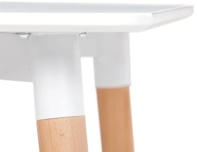 Autronic BONTEC Jedálenský stôl 80x80cm, mdf DT-303 WT Farba: Biela