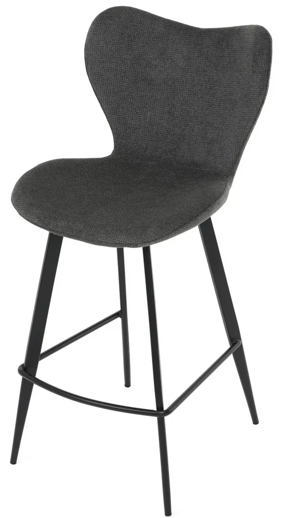Súprava barových stoličiek B-1068 GREY2, 2 ks