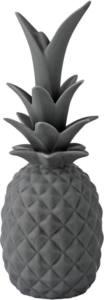 Bloomingville Dekoratívny ananás Cool Grey