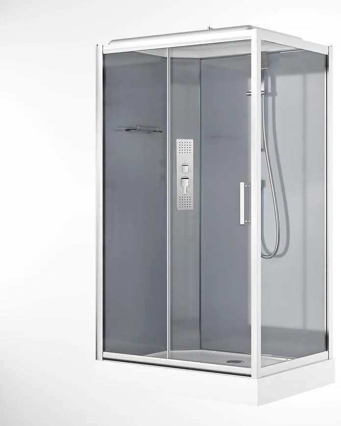 Sprchový box s hydromasážou Costa 120x80x220