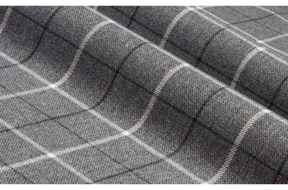 Sivé kreslo ušiak Swan – Ropez