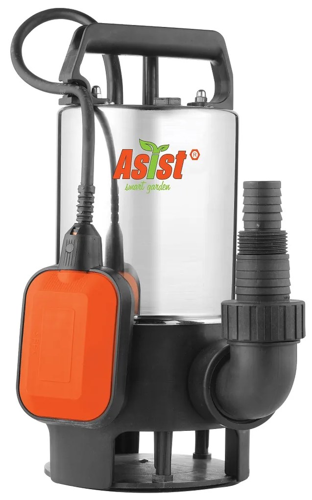 ASIST smart garden Ponorné kalové čerpadlo 1100W nerez