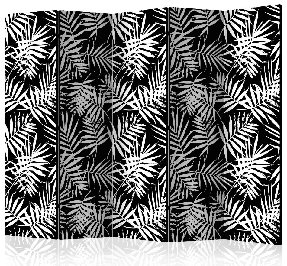 Artgeist Paraván - Black and White Jungle [Room Dividers]