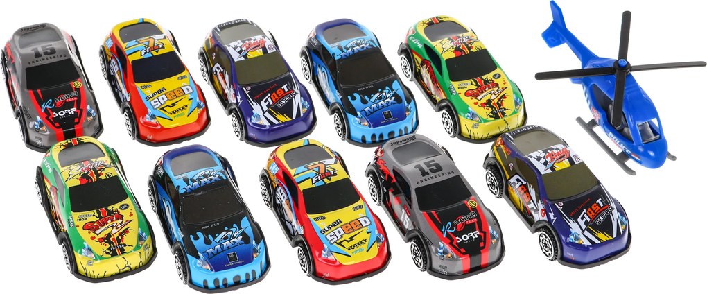 Ramiz 4-poschodové parkovisko s výťahom pre deti 3+ Autá vrtuľník + šmykľavka