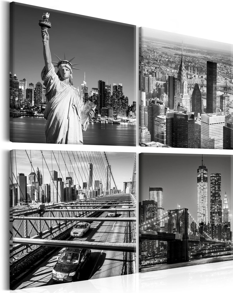 Obraz - Faces of New York 40x40