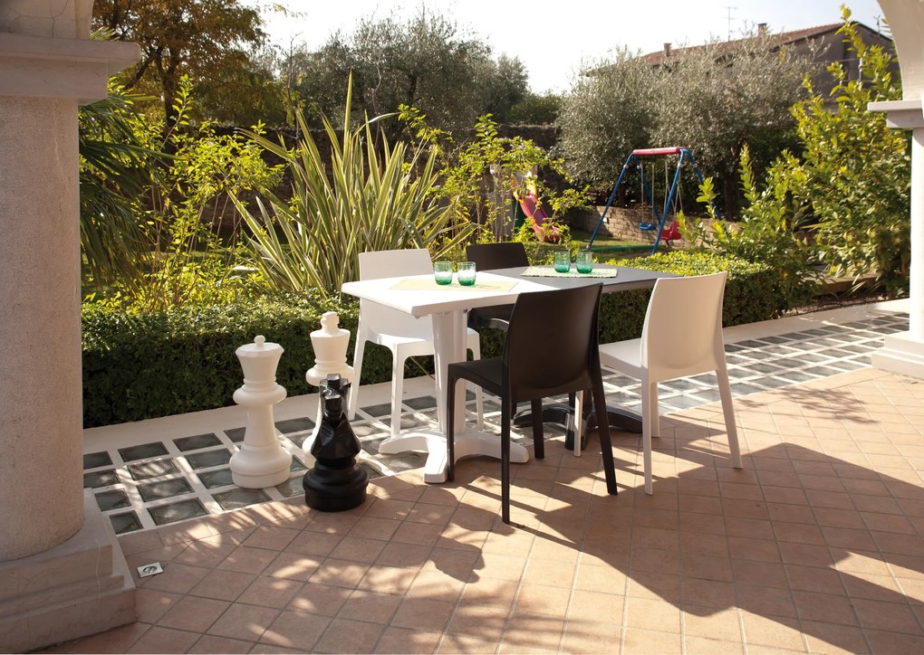 Stima Plastová stolička ROME Vyberte odtieň ->: Giallo - Žltá