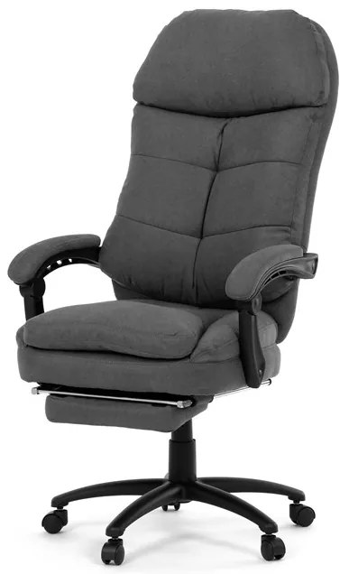 Autronic BONTEC Kancelárske kreslo, synchrónny mechanizmus, sivá látka, KA-F1251 GREY2 Farba: Šedá