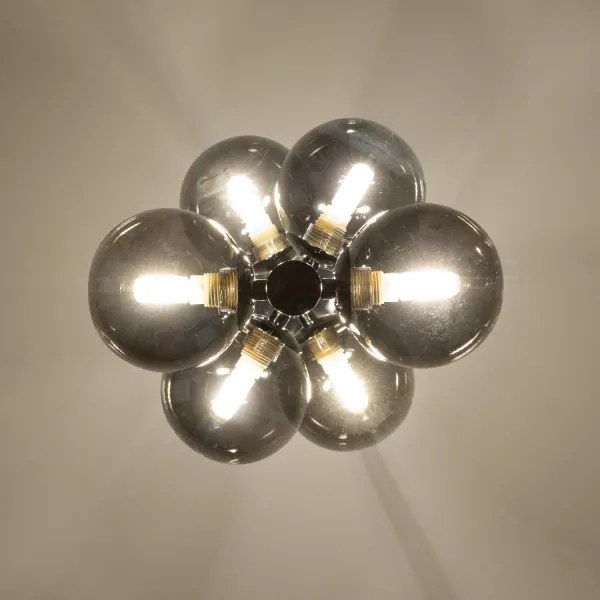 Brilagi - LED Luster na lanku MILLA 6xG9/3W/230V lesklý chróm/dymová