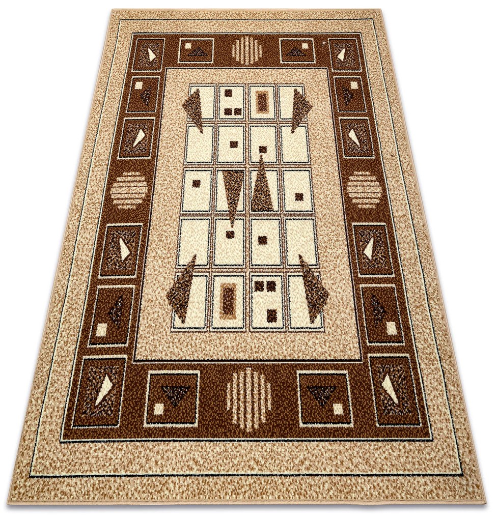 Koberec BCF Morad DETA geometrický, béžový