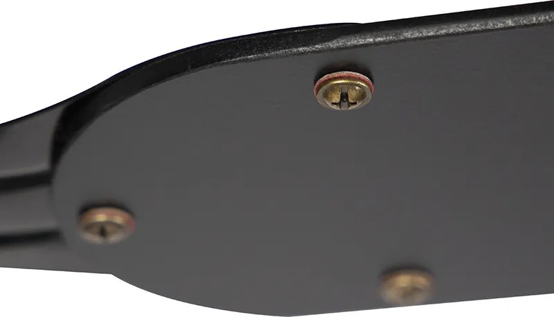 Stropný ventilátor čierny s diaľkovým ovládaním - Fanattic