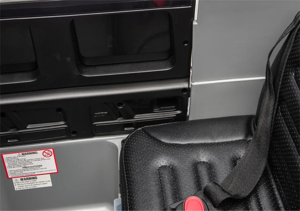 LEAN CARS Akumulátorové vozidlo Mercedes G 4x4 24 V 2580, šedé
