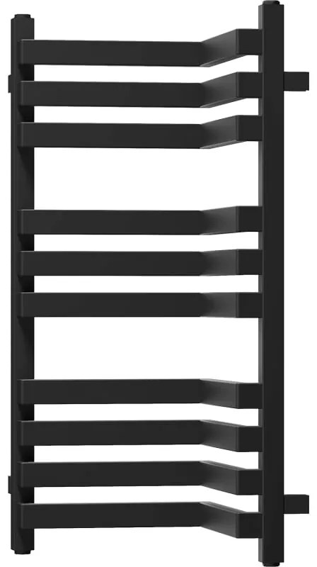 Mexen Loop, kúpeľňový radiátor 750 x 375 mm, 413 W, čierna, W129-0750-350-00-70