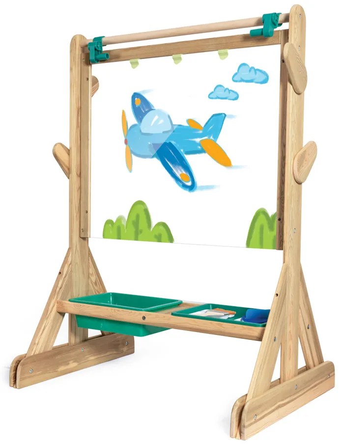 Hračky na záhradu - Vonkajší výtvarný stojan