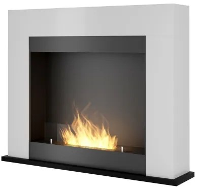 InFire - BIO krb 87,5x110 cm 3kW biela