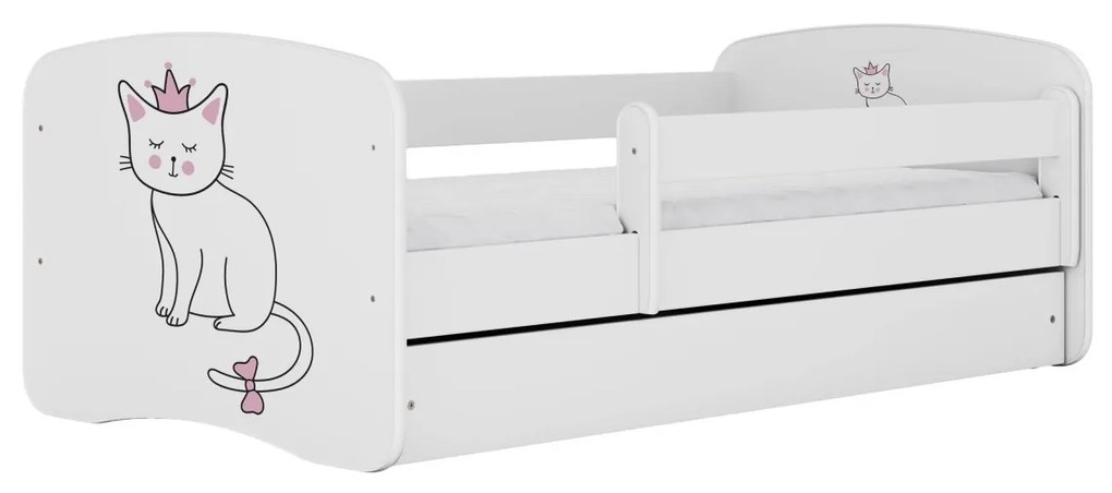 Detská postieľka Babydreams mačka biela