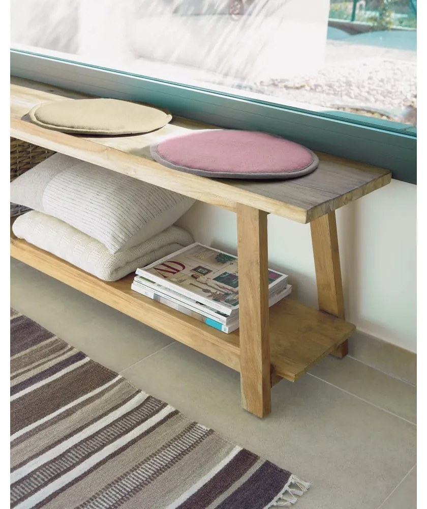 Lavica v prírodnej farbe Safara – Kave Home