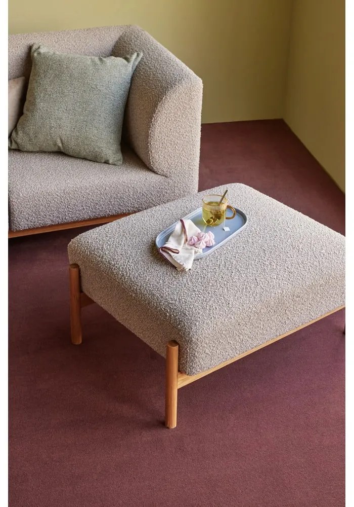 Sivý taburet Moment – Hübsch