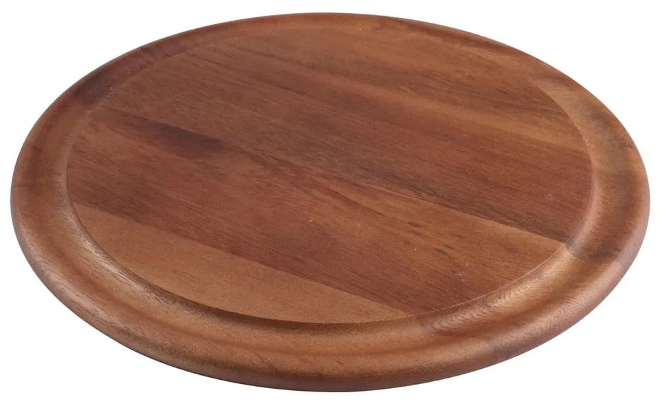 Servírovacia doska z akáciového dreva T&amp;G Woodware Tuscany, ⌀ 29,4 cm