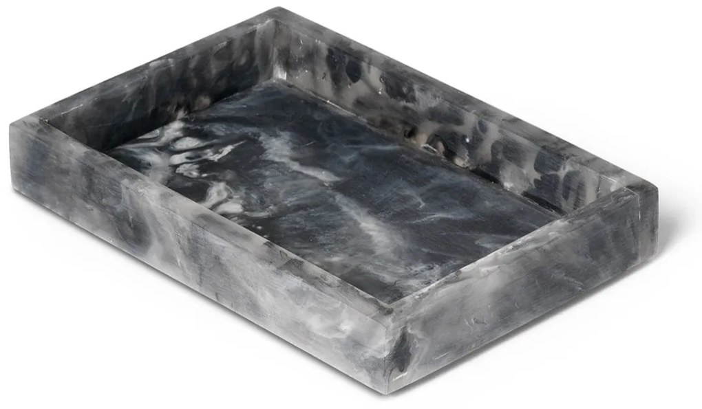 Ferm Living Podnos Mist Charcoal 10 x 15 cm